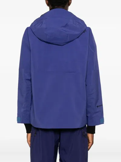 Goldwin Zip-up Waterproof Ski Jacket In Blue