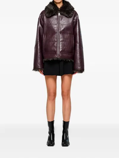 Oof Wear Reversible Zip-fastening Jacket In Brown