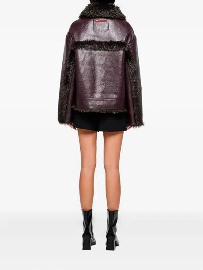 Oof Wear Reversible Zip-fastening Jacket In Brown