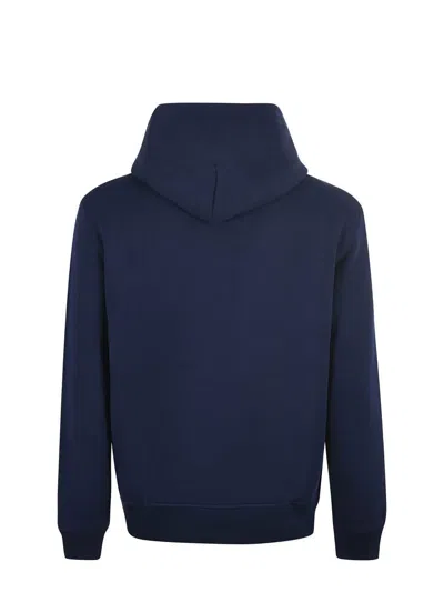 Polo Ralph Lauren Hoodie With Logo In Blue