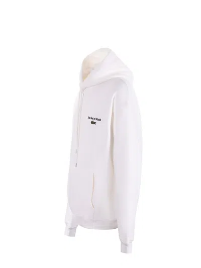 Lacoste Men's Multi Print Fleece Hoodie In Neutral