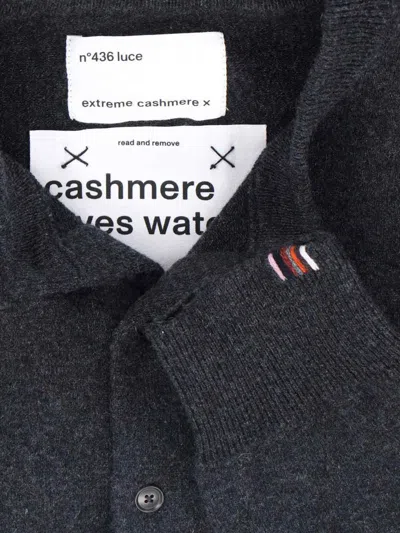 Extreme Cashmere Cardigan In Gray