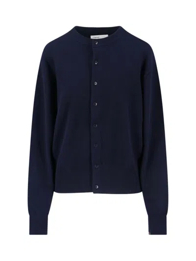 Extreme Cashmere N94 Piccolo Cardigan In Blue