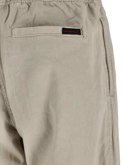 Gramicci G-pants Belt-detail Trousers In Gray