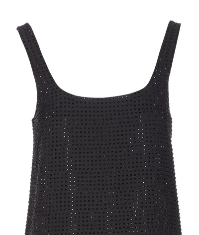 Pinko Black Aroa Dress In Black