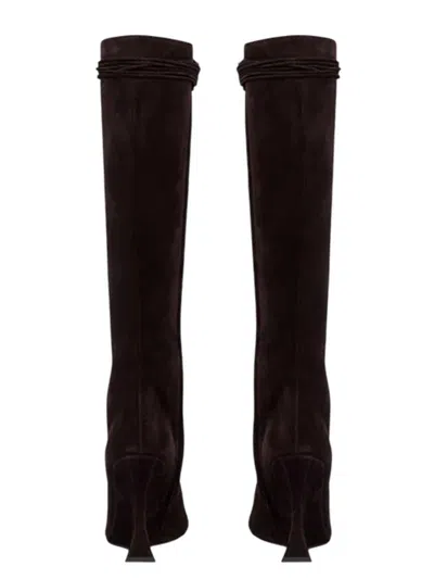 Paris Texas Nina 105 Lace-up Boot In Brown