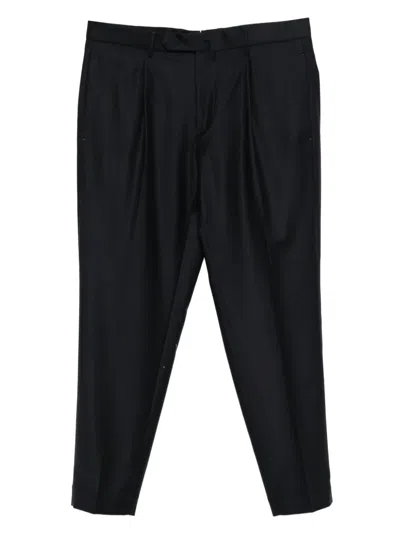 Dell'oglio Pleat-detail Tailored Trousers In Black