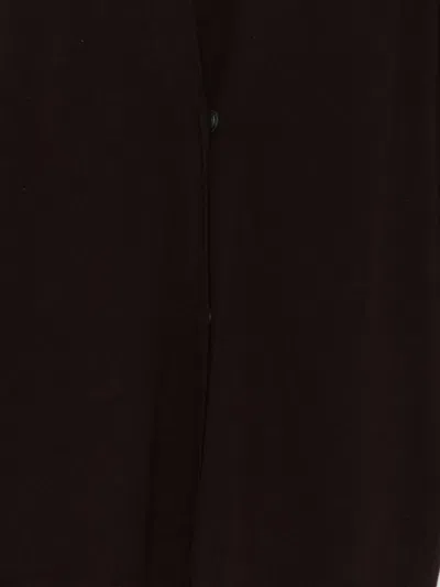 Bruno Manetti Buttoned Cardigan In Burgundy