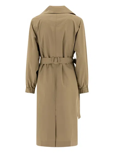 束腰双排扣风衣