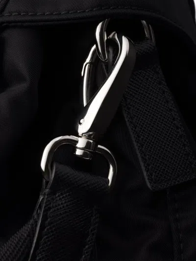 Prada Front-pockets Backpack In Black