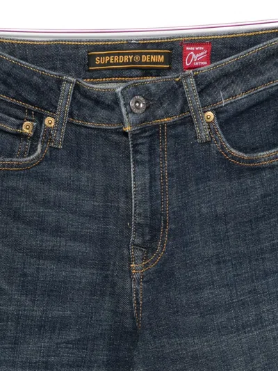Superdry Straight-leg Jeans In Blue