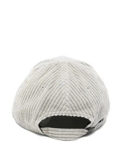 C.p. Company Cp Company Accessories Baseball Cap In Corduroy 350 In Gray