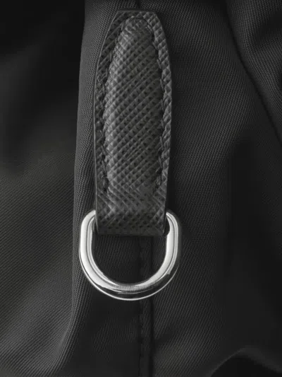 Prada Flap-closure Front-pockets Backpack In Gray