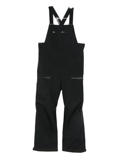 Goldwin 3l Bib Waterproof Ski Trousers In Black