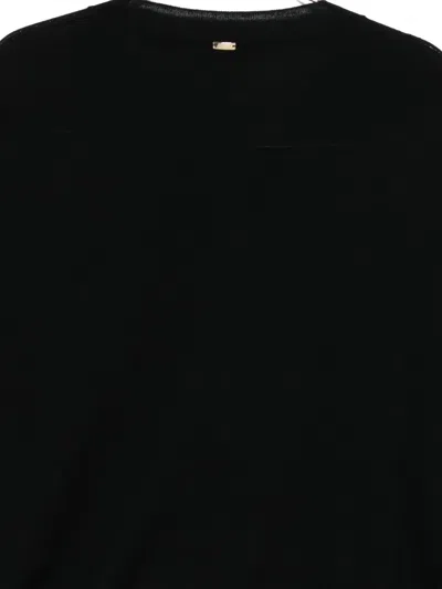 Herno V-neck Sweater In Black