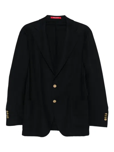 Bagnoli Sartoria Napoli Madrid Single-breasted Blazer In Black