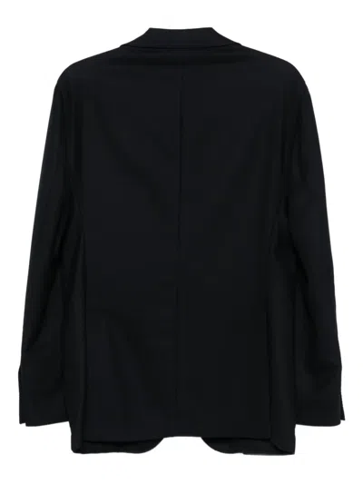 Bagnoli Sartoria Napoli Madrid Single-breasted Blazer In Black