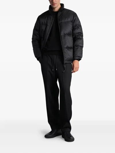 Aspesi Noguchi Puffer In Black Polyester In Black