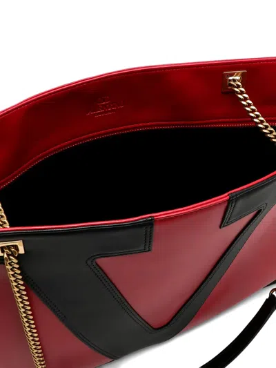 Valentino Women's Medium Viva Superstar Bag Red/black | 7w2b0r13ptj Color Akv In Red