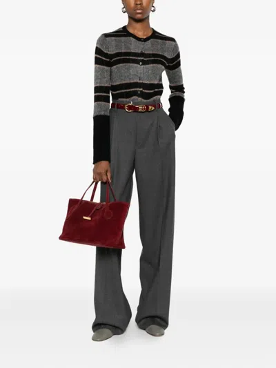 Tagliatore Pleated Pants In Gray