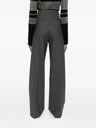 Tagliatore Pleated Pants In Gray