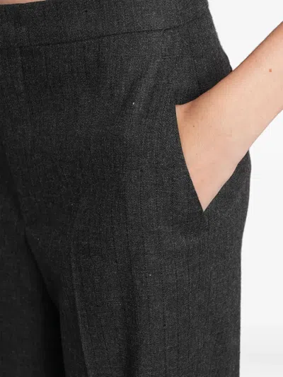 Tagliatore P-adima Pants In Grey Viscose In Gray