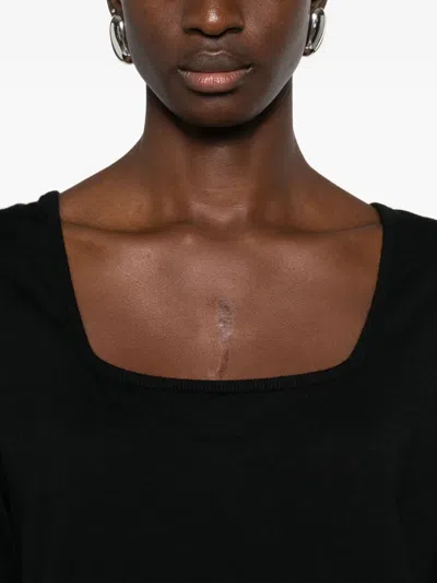 Dolce & Gabbana Cashmere Sweater In Black