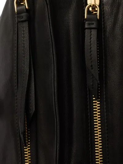 Prada Explore Medium Re-nylon Bag With Flap In Black