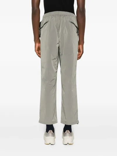 Goldwin Belted Ripstop Track Pants In Green