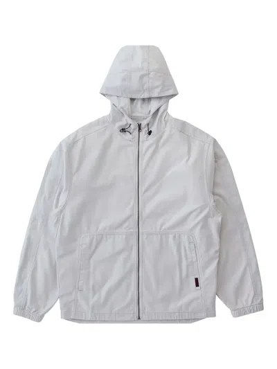 Gramicci Hooded Zip-up Jacket In White