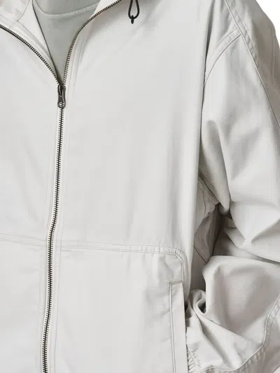 Gramicci Hooded Zip-up Jacket In White