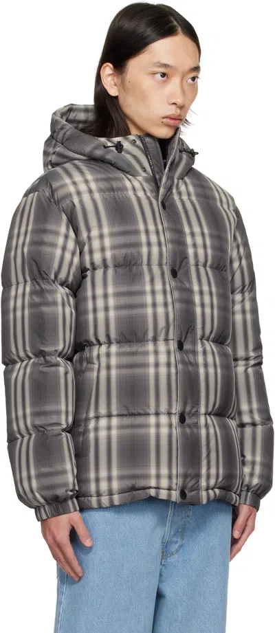 Burberry Hooded Down Jacket Quilted Design