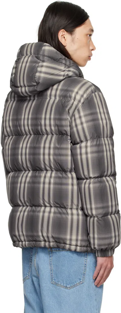 Burberry Hooded Down Jacket Quilted Design