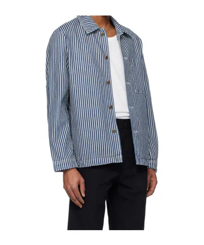 Apc Raphael Jacket In Blue