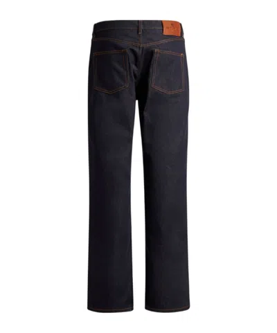 Etro Belt Loop Jeans In Blue