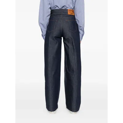 Apc Jeans A.p.c. X Marc Jacobs Jeans In Blue