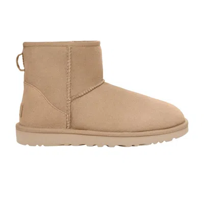 Pre-owned Ugg Wmns Classic Mini Ii 'sand' | Tan | Women's Size 10 In Brown