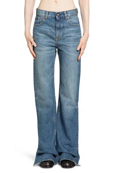 Chloé Chloe Women Wide-leg Jeans In Blue