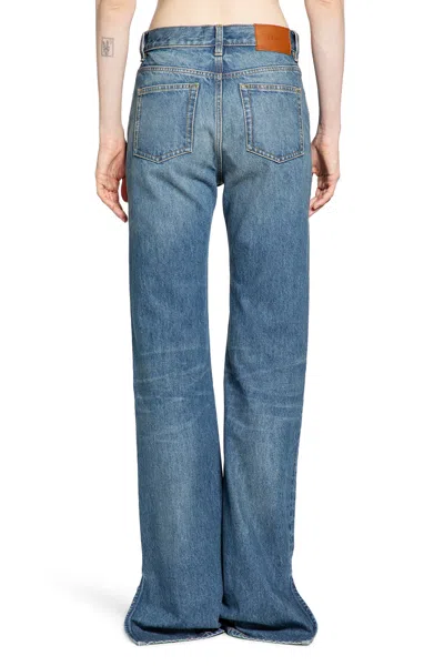 Chloé Chloe Women Wide-leg Jeans In Blue