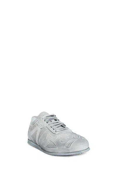 Ann Demeulemeester Milton Low-top Boxing Sneakers In Gray