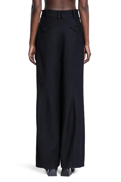 Uma Wang Paw Tailored Pants In Black