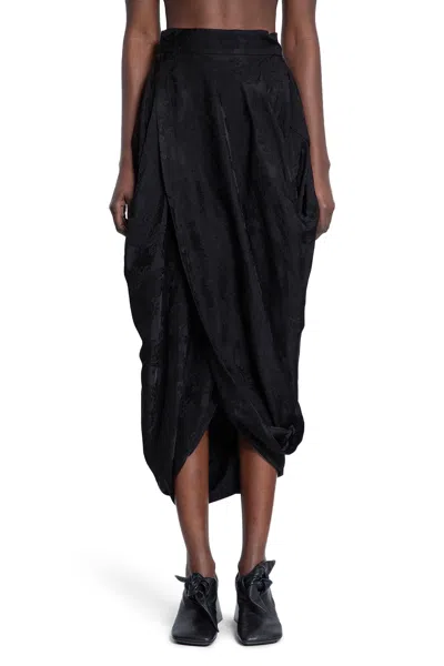 Uma Wang Gink Skirt In Black