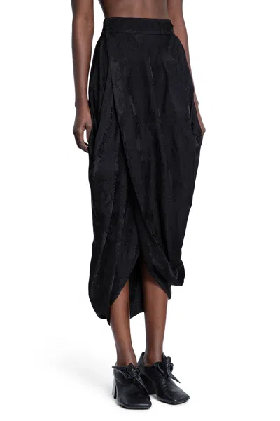 Uma Wang Gink Skirt In Black