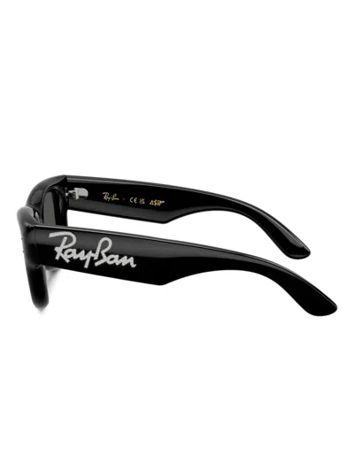 Ray Ban Ray-ban Wayfarer Puffer 47mm Small Square Sunglasses In Black