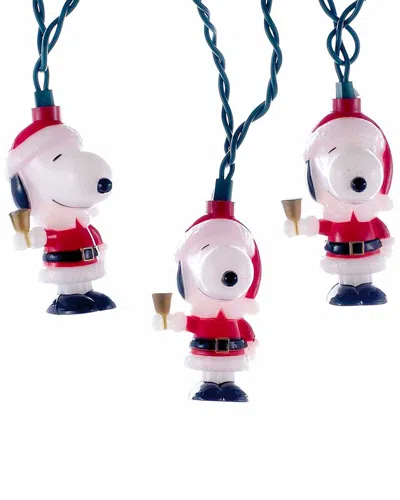 Kurt Adler Peanuts Light Set In Multi