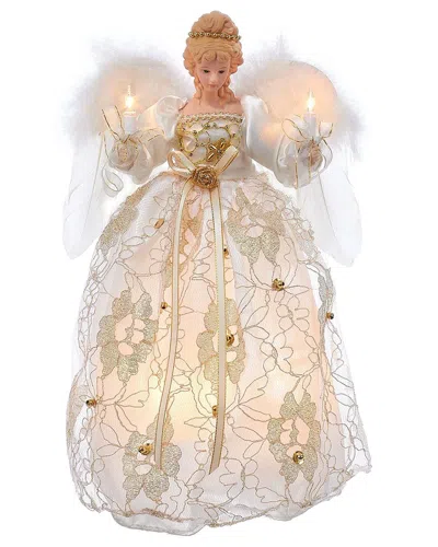 Kurt Adler Tree Topper In White