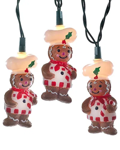 Kurt Adler Gingerbread Light Set