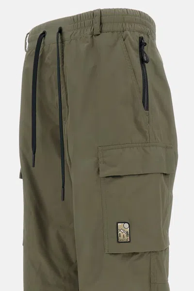 Moncler Grenoble Trousers In Green