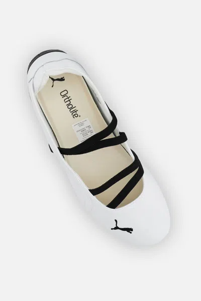 Puma Speedcat Elastic Strap Ballet Flat In Animal Print