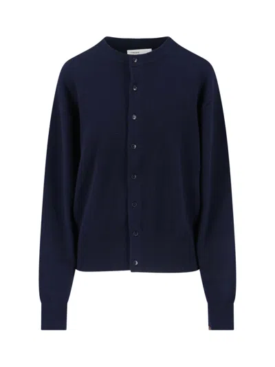 Extreme Cashmere N94 Piccolo Cardigan In Blue